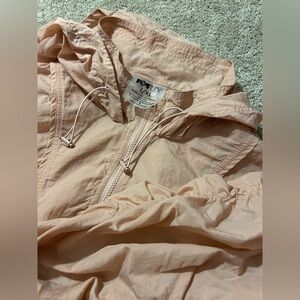 POPFLEX Blush Windbreaker Jacket L/XL